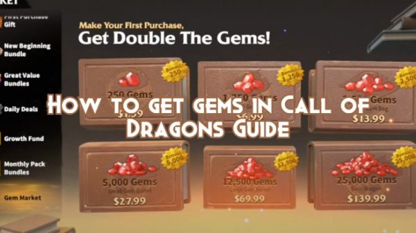 How to Get Gems in Call of Dragons