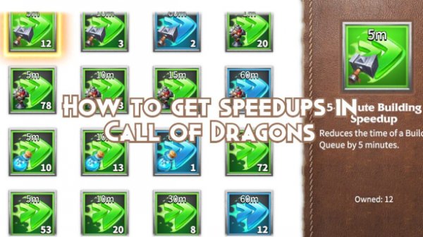 How to Get Speedups in Call of Dragons