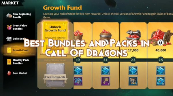 Best Bundles and Packs in Call Of Dragons