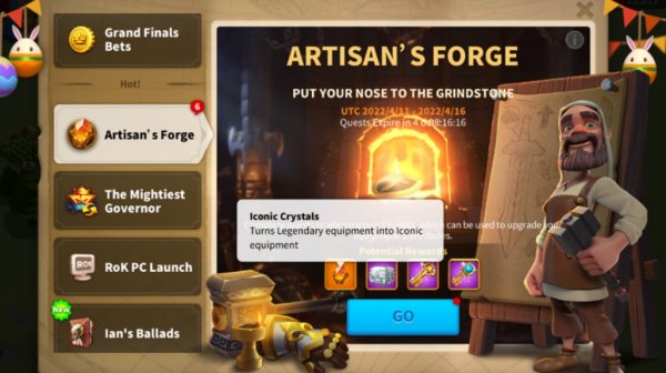 Iconic Crystals Guide and Priorities in Rise of Kingdoms