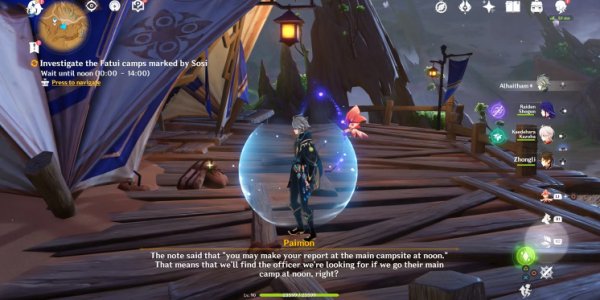 How To Follow The Footprints And Search For Clues In Genshin Impact (Investigate The Fatui Camp Marked By Sosi)