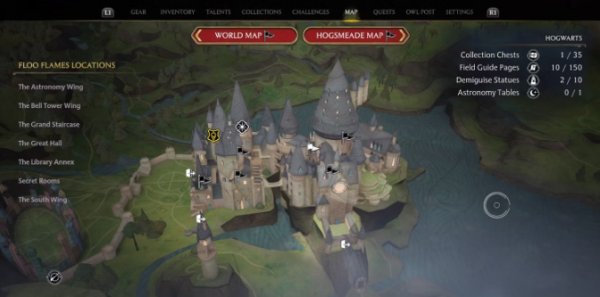 How to Solve Statue Holding Ball Puzzles in Hogwarts Legacy