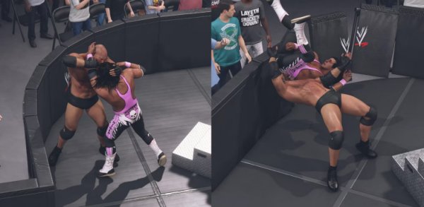 How To Slam An Opponent Through The Barricade In WWE 2K23