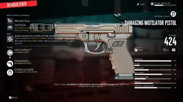 All Ranged Weapon Profiles Explained In Dead Island 2
