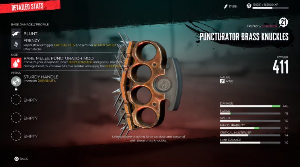 All Melee Weapon Profiles Explained In Dead Island 2