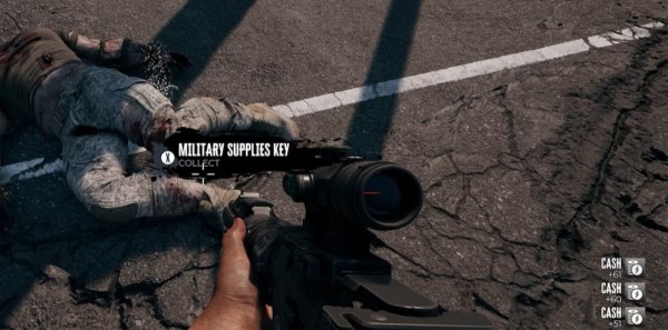 Where is the Military Supplies Key in Dead Island 2