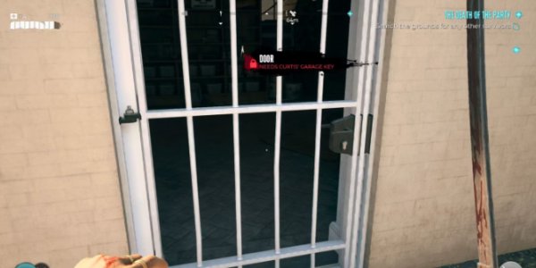 Dead Island 2 Curtis Garage Key Location