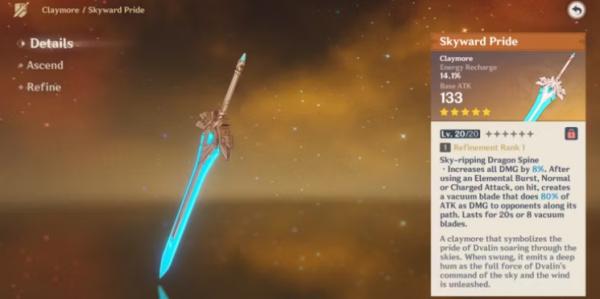 Best Weapons For Freminet In Genshin Impact