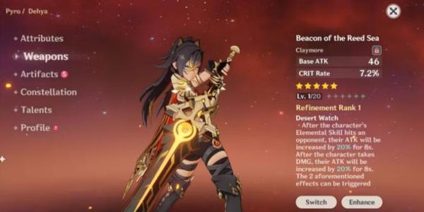 Best Weapons For Freminet In Genshin Impact
