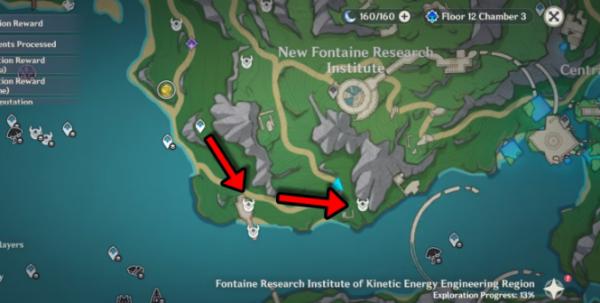Genshin Impact Subdetection Unit Location