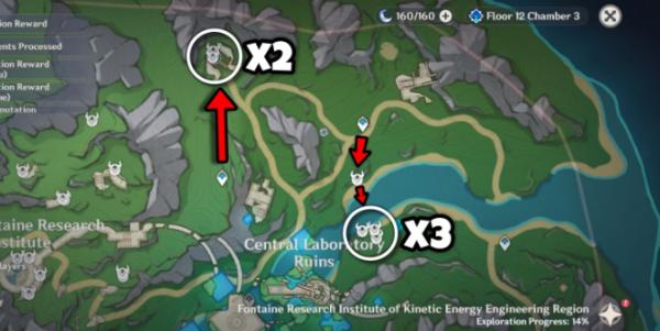 Genshin Impact Subdetection Unit Location