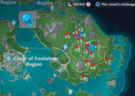 Glaze Lily farming Locations in Genshin Impact 