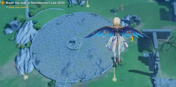 How To Break The Seal In Stormterror's Lair in Genshin Impact