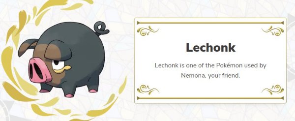 Pokemon Scarlet and Violet Lechonk Best Moves Guide