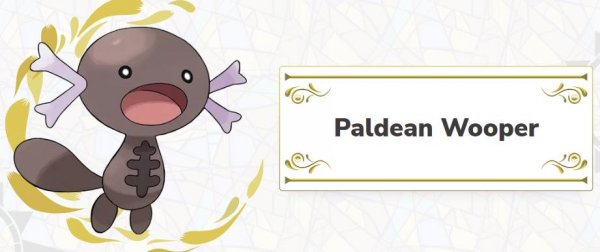 Pokemon Scarlet and Violet Paldean Wooper Best Moves Guide