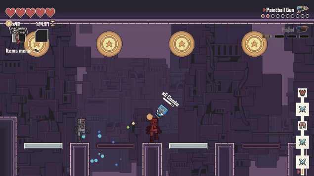 Student team develops 2D bounce action Pogo Rogue Open Steam for free Early access