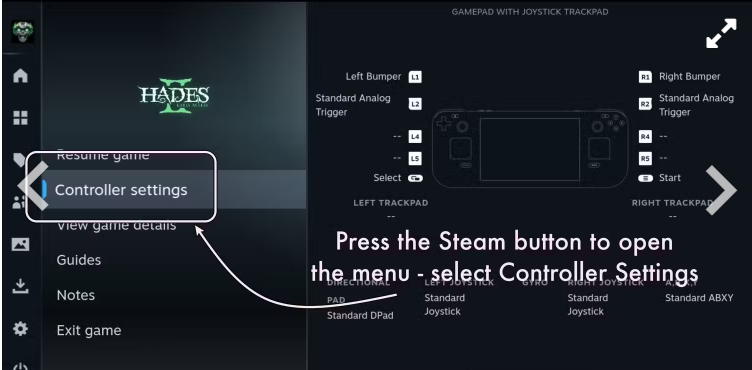 Hades 2: Best Steam Deck Settings