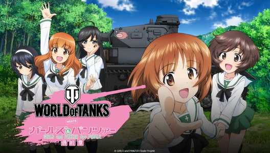 New Tanks and Drivers Theme Launched by 'World of Tanks' and 'Girls und Panzer'