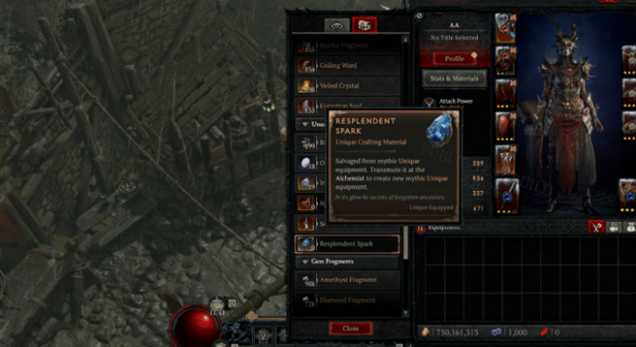 How to Get Resplendent Spark in Diablo 4 (D4)