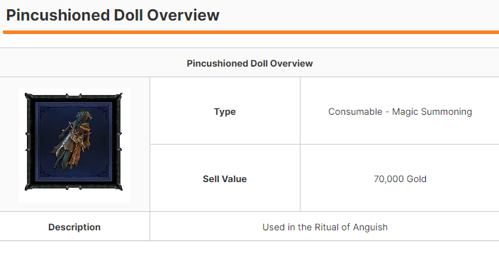 How to Get Pincushioned Doll in Diablo 4-Season 4