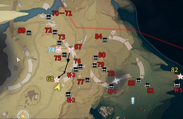 Wuthering Waves : 100% Exploration Markers for Barrenstone Highlands